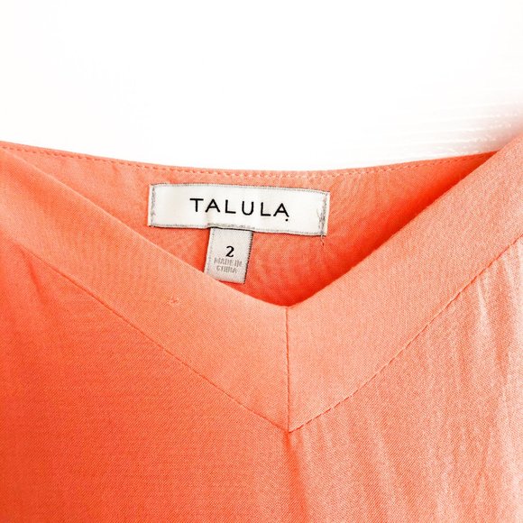 Aritzia Talula Lipinski Dress Coral Pink - Picture 3 of 4